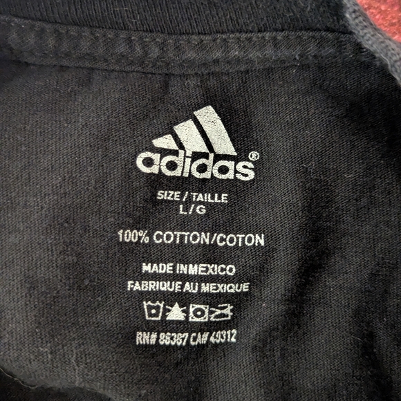 Adidas Black Grey Cup Champions Tee - Picture 4 of 4